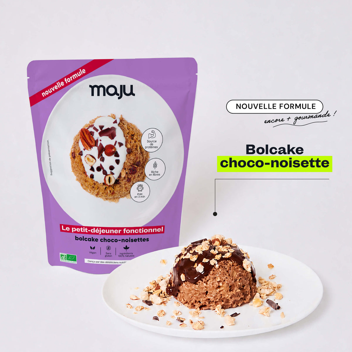 Le bolcake saveur choco-noisettes