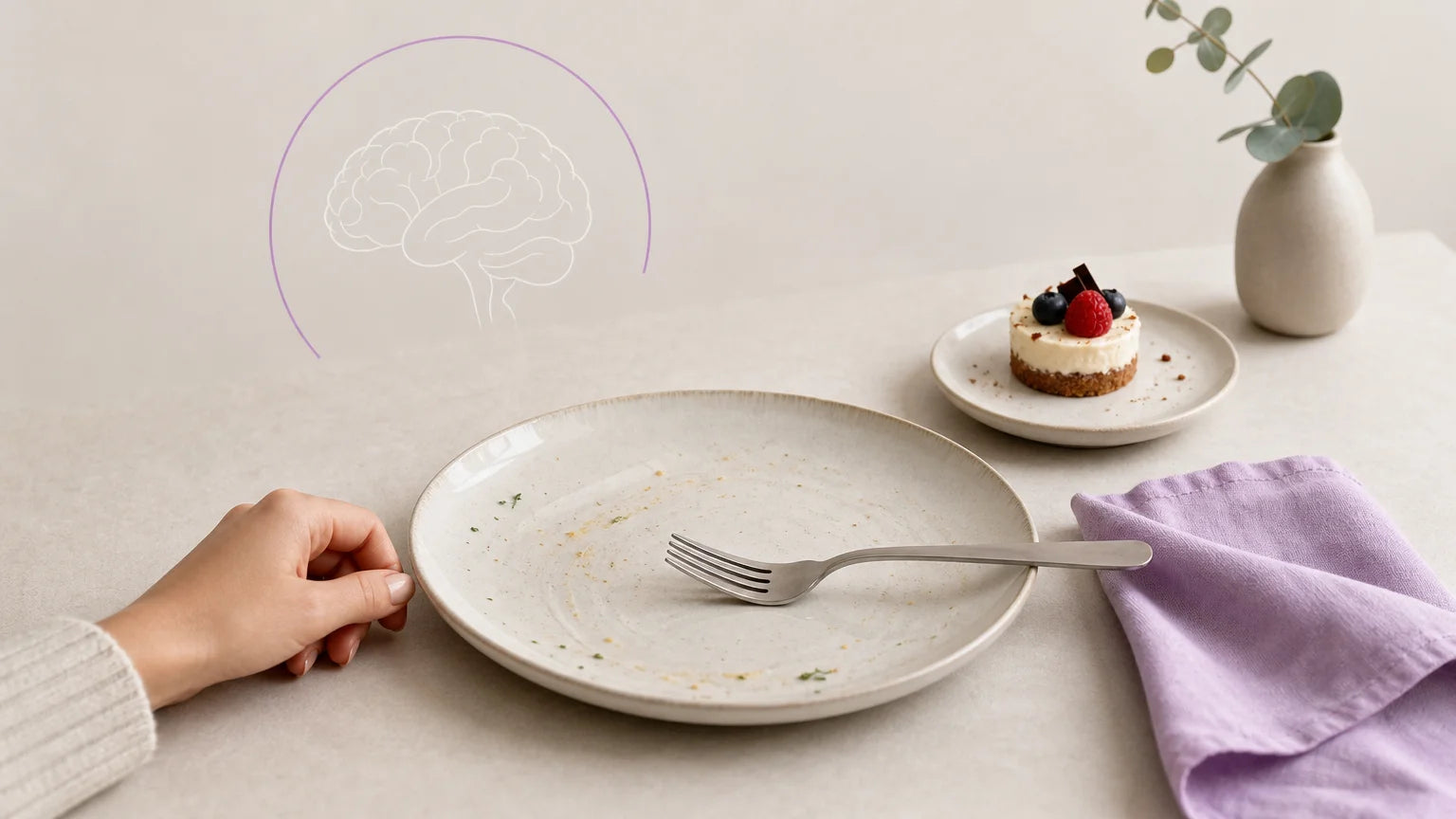 Dessert sucré après un repas et mécanismes de l’envie