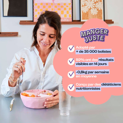 Présentation des bénéfices en choisissant le concept maju en choisissant le bol de couleur rose. 
[Crème et rose]
[Crème et rose / Violet][Crème et rose / Beige]
[Crème et rose / Crème][Crème et rose / Noir]
[template:bol-maju]