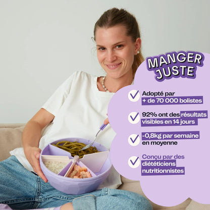Présentation des bénéfices en choisissant le concept maju en choisissant le bol de couleur violet. 
[Crème et violet]
[Crème et violet / Violet][Crème et violet / Beige]
[Crème et violet / Crème][Crème et violet / Noir]
[template:bol-maju]

[Crème et violet / Crème / Choco noisettes][Crème et violet / Noir / Choco noisettes][Crème et violet / Violet / Choco noisettes][Crème et violet / Crème / Fruits rouges][Crème et violet / Noir / Fruits rouges][Crème et violet / Violet / Fruits rouges]