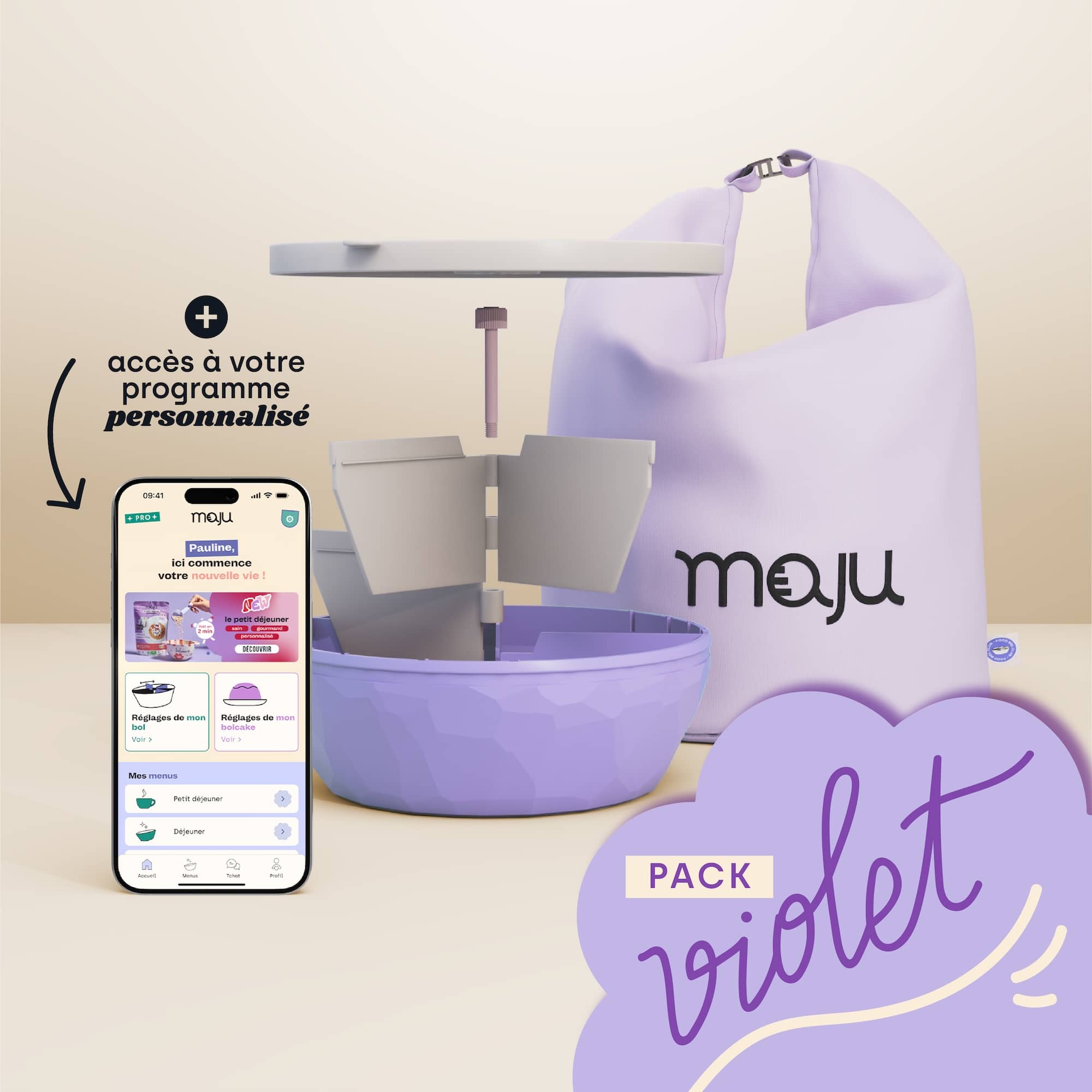 Le pack violet